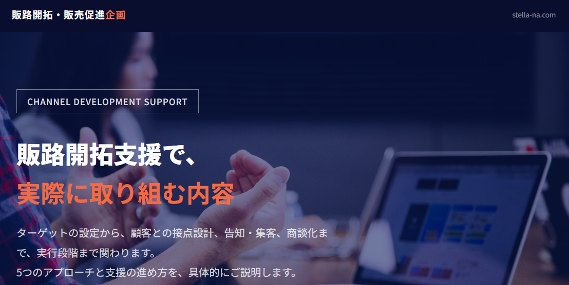 販路開拓支援で、実際に取り組む内容